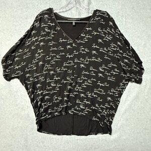 White House Black Market Statement Blouse Medium